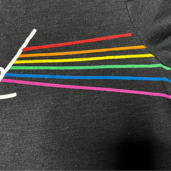 Pink Floyd Short Sleeve Logo Graphic T-Shirt Black Women’s Sz M - Picture 6 of 7